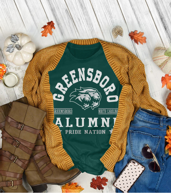 Greensboro College North Carolina Alumni Pride Nation T-Shirt