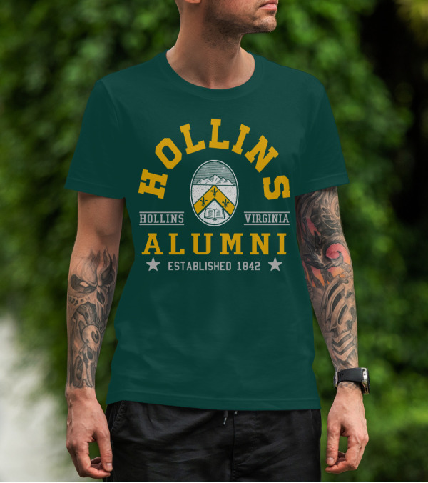 Hollins Virginia Alumni Established 1842 T-Shirt