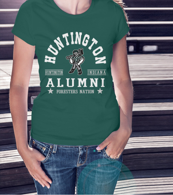 Huntington Indiana Alumni Foresters Nation T-Shirt