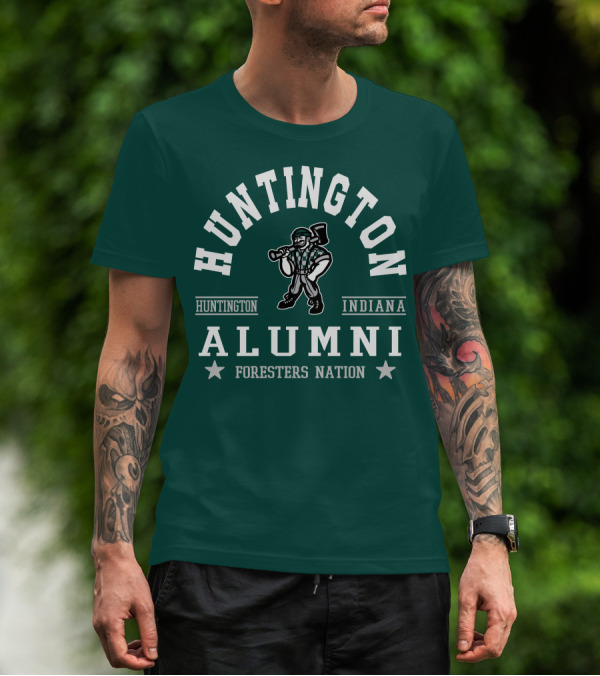 Huntington Indiana Alumni Foresters Nation T-Shirt