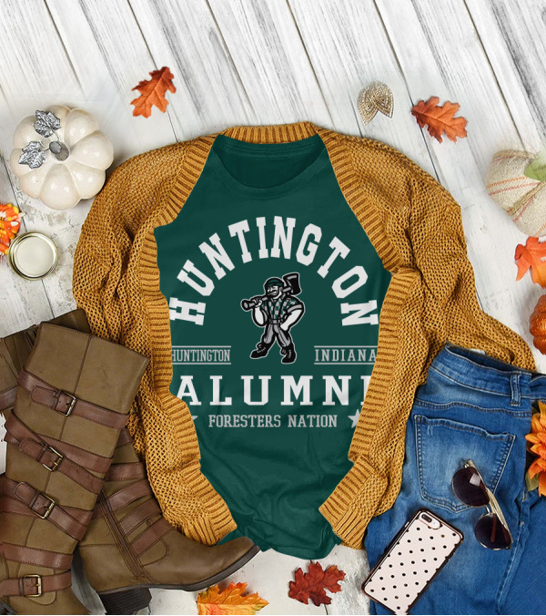 Huntington Indiana Alumni Foresters Nation T-Shirt