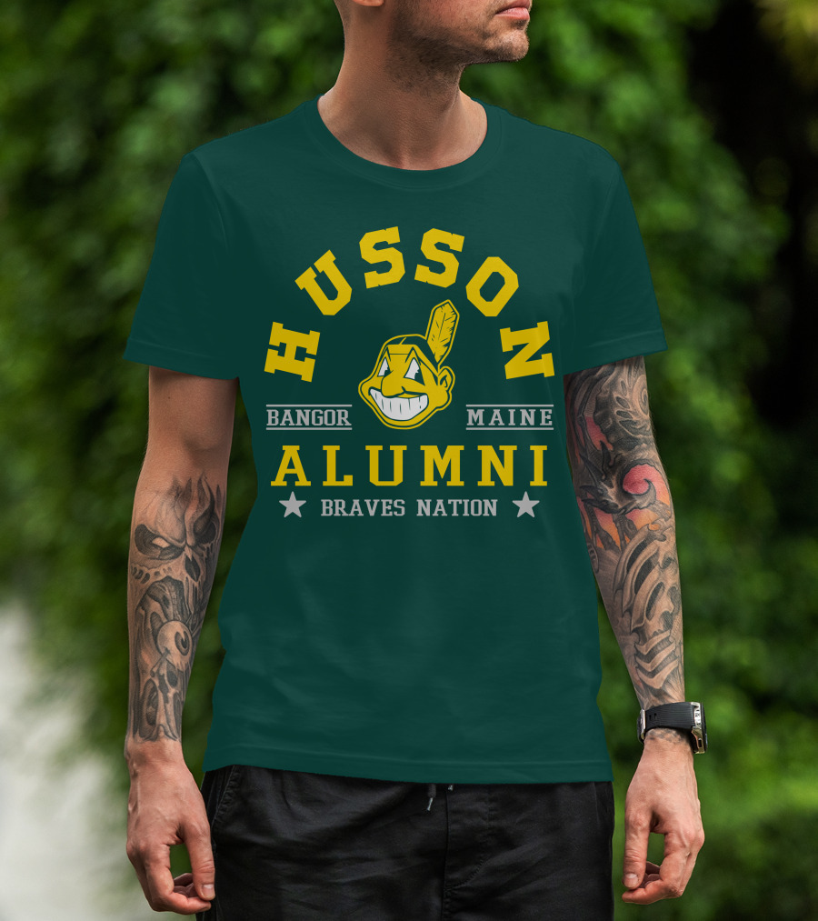 Husson Bangor Maine Alumni Braves Nation T-Shirt