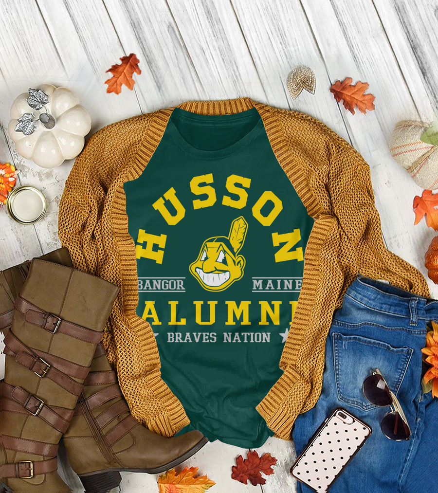 Husson Bangor Maine Alumni Braves Nation T-Shirt