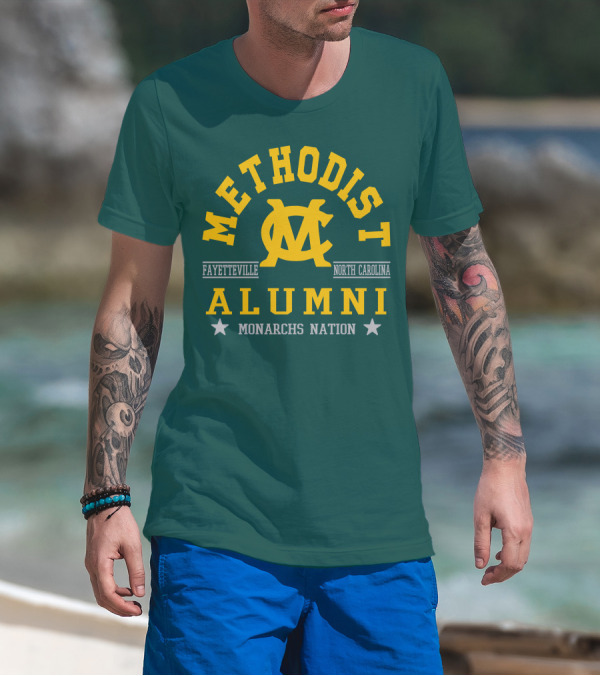 Methodist Alumni Monarchs Nation Fayetteville North Carolina T-Shirt