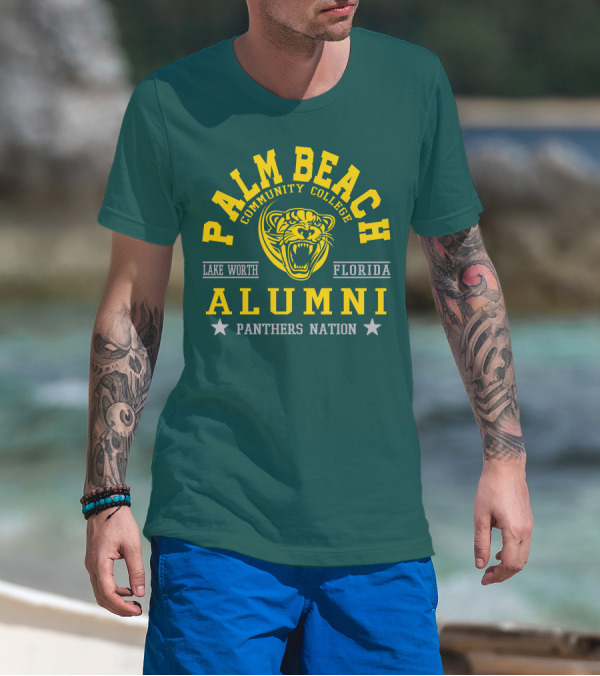 Palm Beach Community College Lake Worth Florida Alumni Panthers Nation T-Shirt