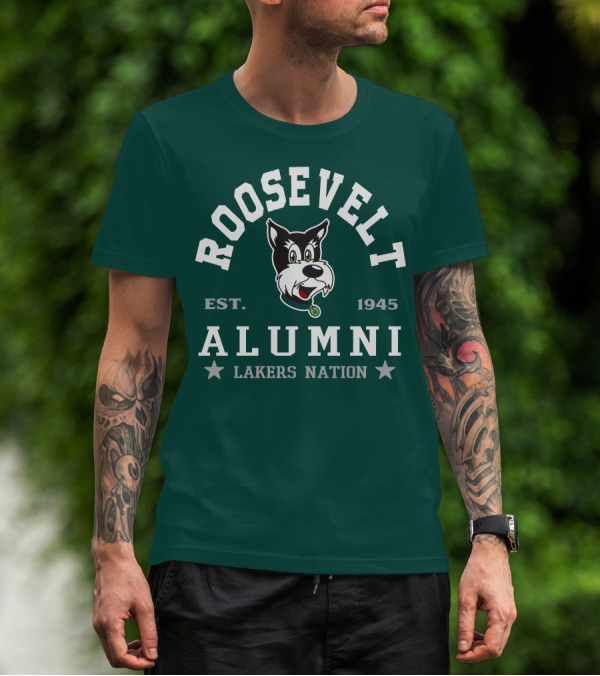 Roosevelt University Alumni Lakers Nation Est. 1945 T-Shirt
