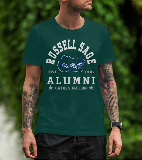 Russell Sage Gators Alumni Nation Est. 1916 T-Shirt