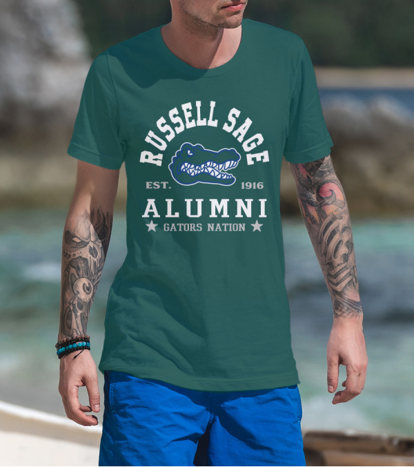 Russell Sage Gators Alumni Nation Est. 1916 T-Shirt