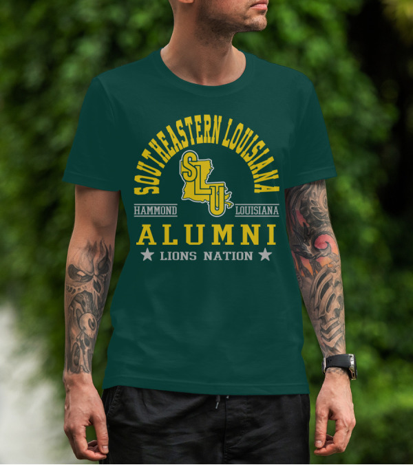 Southeastern Louisiana Alumni SLU Lions Nation Hammond Louisiana T-Shirt