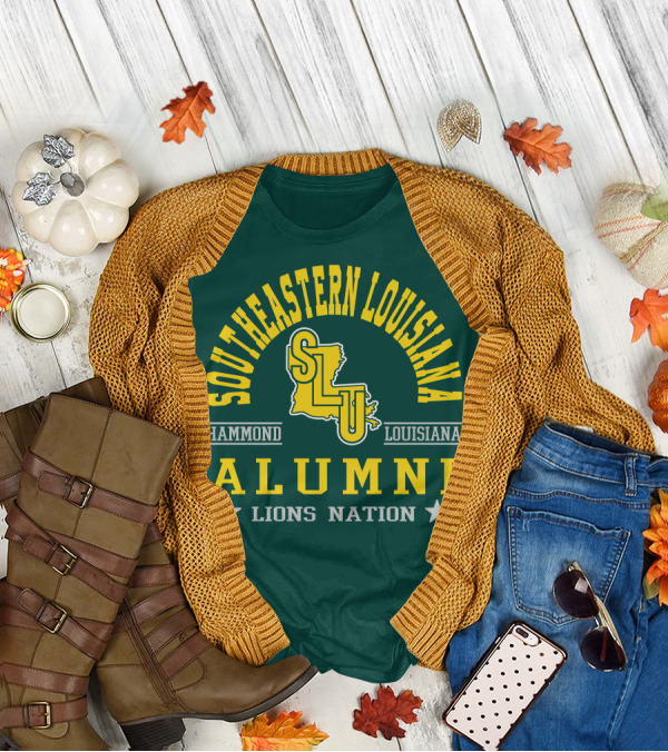 Southeastern Louisiana Alumni SLU Lions Nation Hammond Louisiana T-Shirt