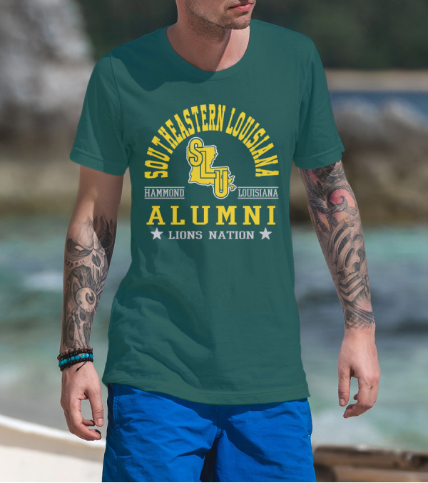 Southeastern Louisiana Alumni SLU Lions Nation Hammond Louisiana T-Shirt