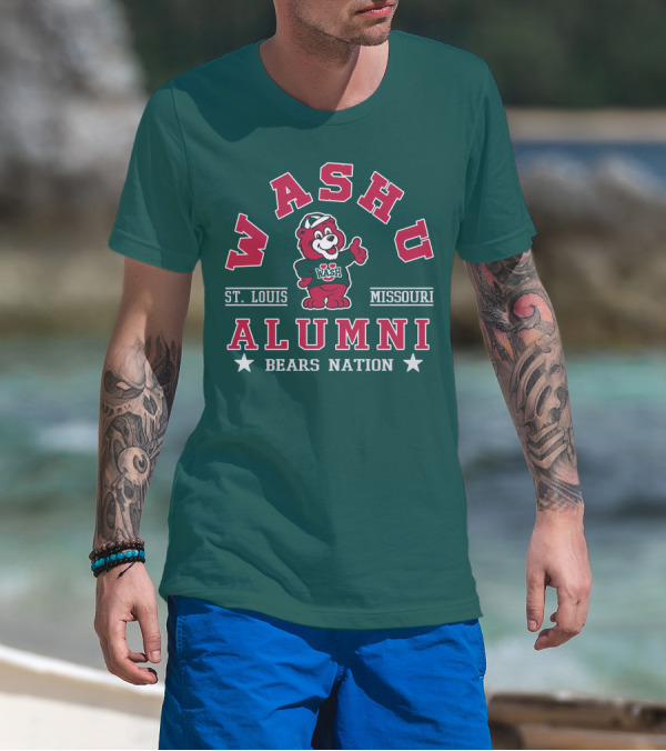 WASHU St. Louis Missouri Alumni Bears Nation T-Shirt