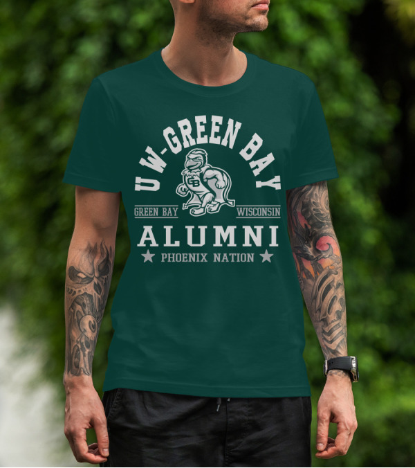 UW-Green Bay Phoenix Wisconsin Alumni Nation T-Shirt