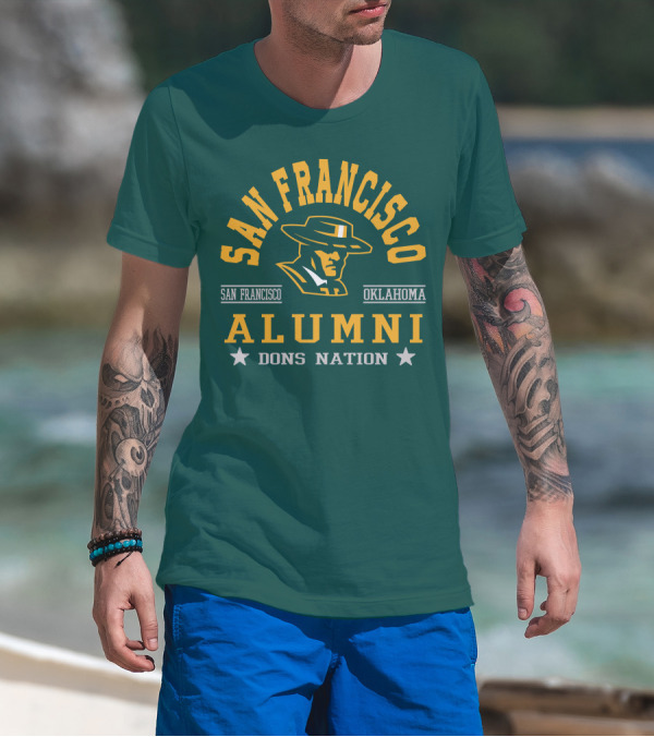 San Francisco Alumni Dons Nation Oklahoma T-Shirt