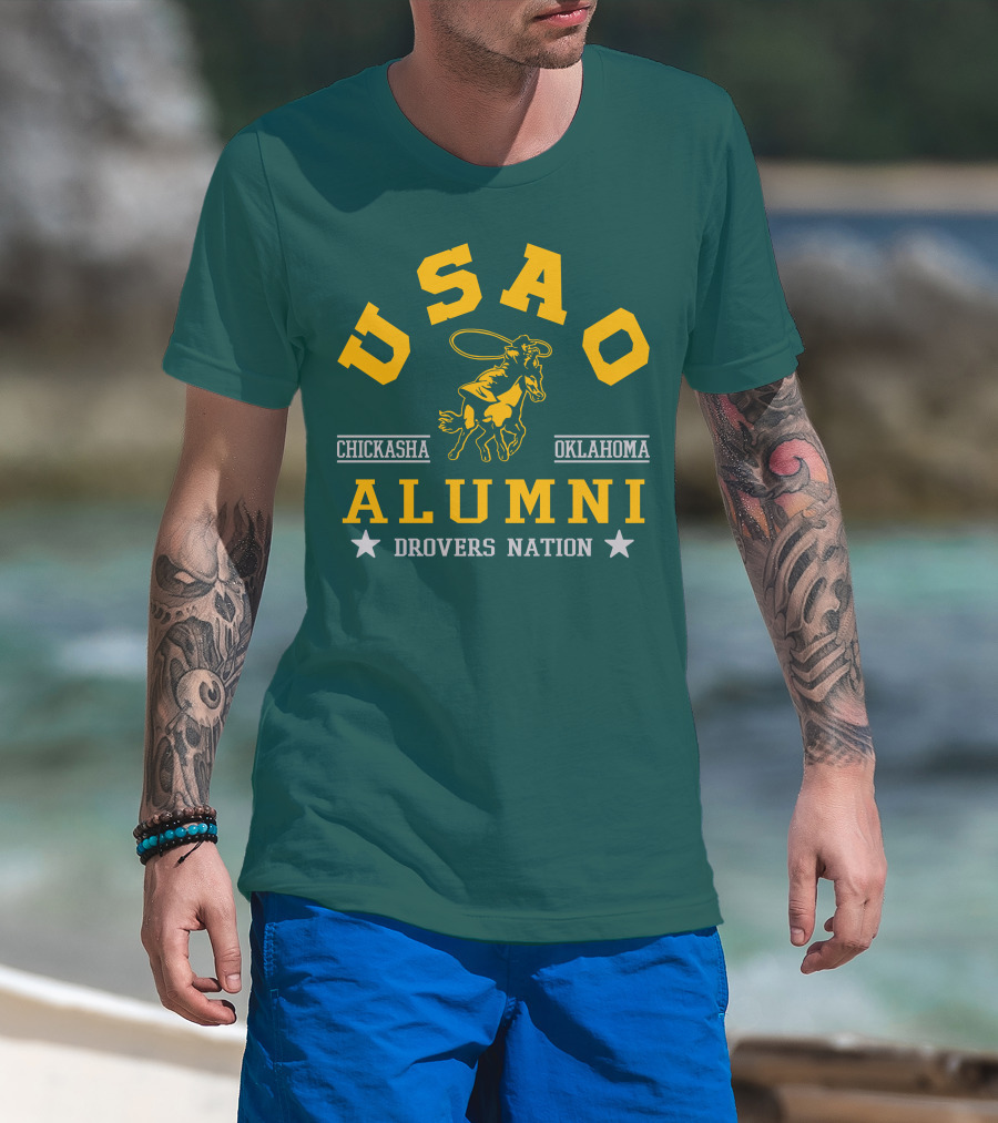 USAO Alumni Drovers Nation Chickasha Oklahoma T-Shirt