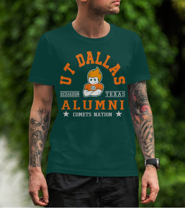 UT Dallas Alumni Comets Nation Richardson Texas T-Shirt