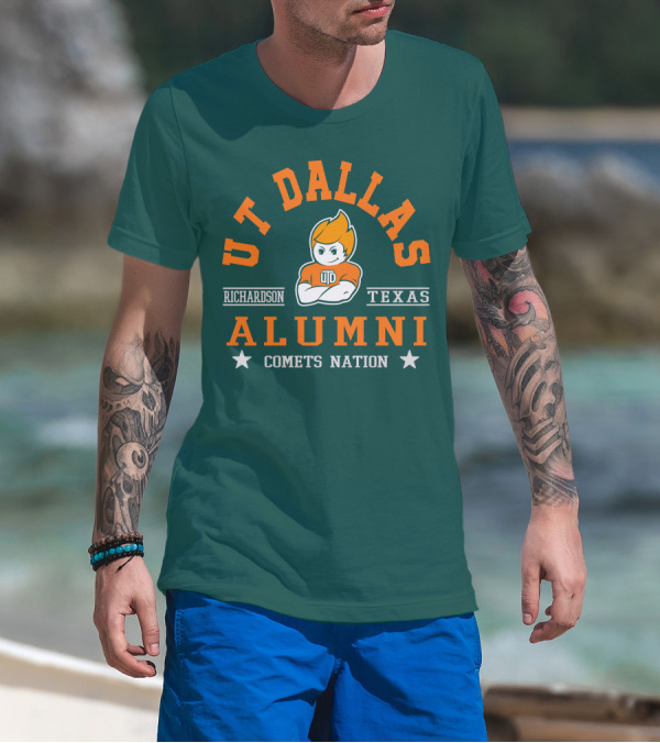 UT Dallas Alumni Comets Nation Richardson Texas T-Shirt