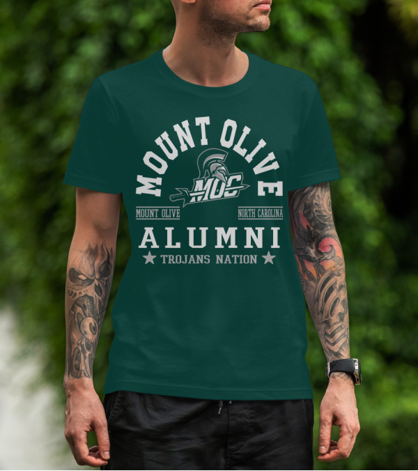Mount Olive College Alumni Trojans Nation North Carolina MOC T-Shirt