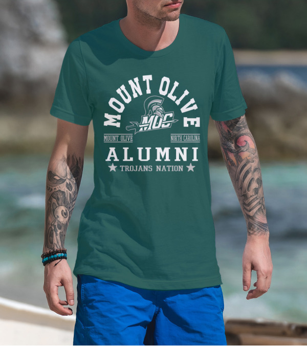 Mount Olive College Alumni Trojans Nation North Carolina MOC T-Shirt