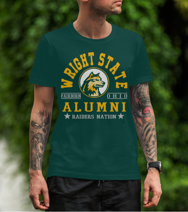 Wright State Fairborn Ohio Alumni Raiders Nation T-Shirt