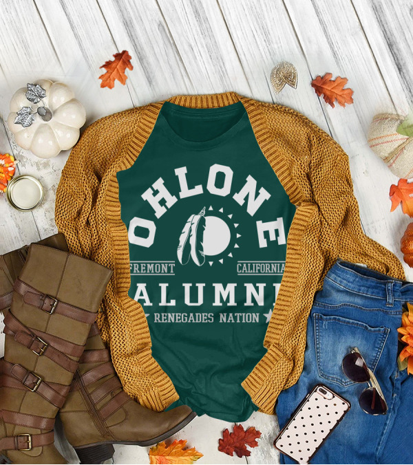 Ohlone Fremont California Alumni Renegades Nation T-Shirt