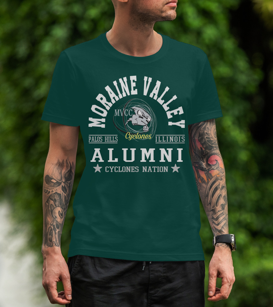 Moraine Valley Cyclones Alumni Palos Hills Illinois Cyclones Nation T-Shirt