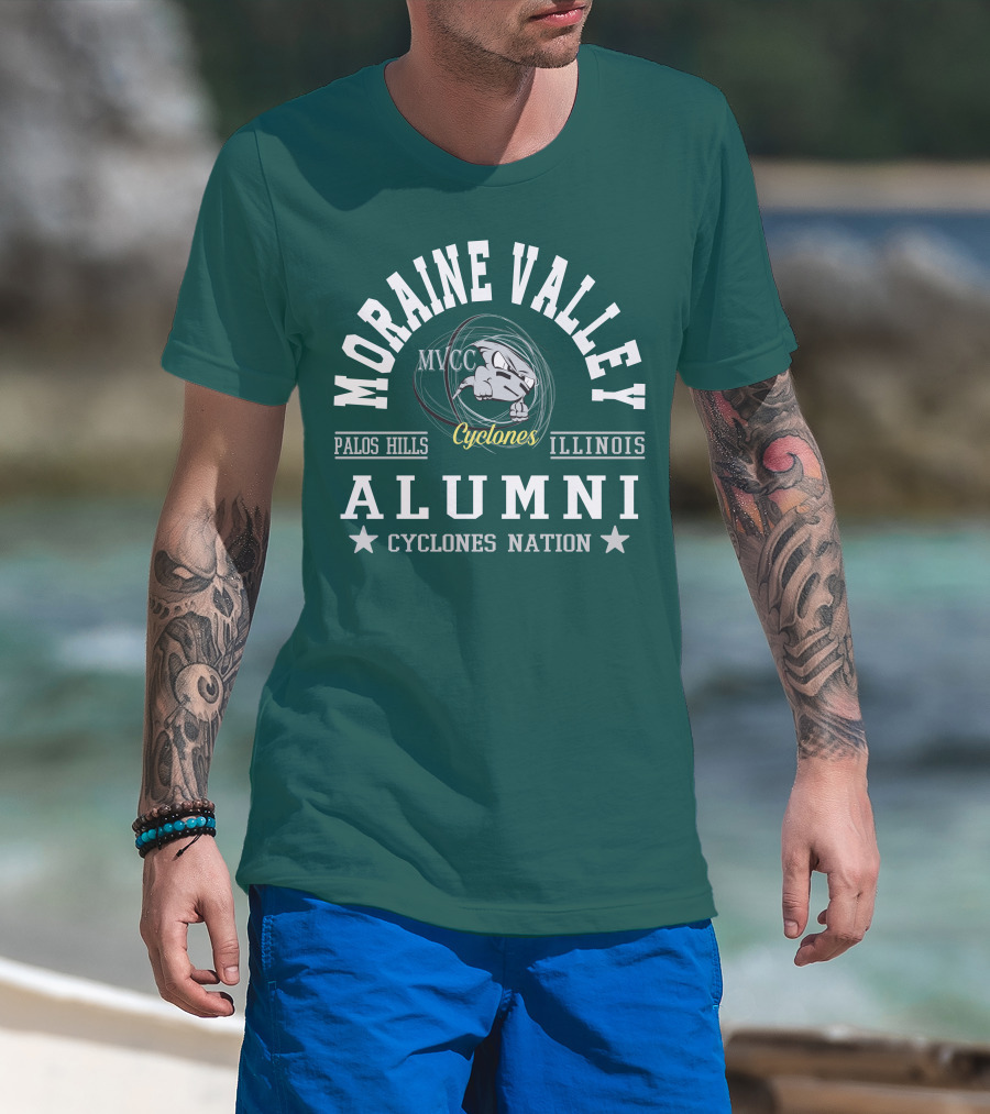 Moraine Valley Cyclones Alumni Palos Hills Illinois Cyclones Nation T-Shirt