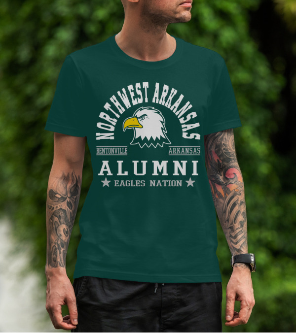 Northwest Arkansas Bentonville Alumni Eagles Nation T-Shirt