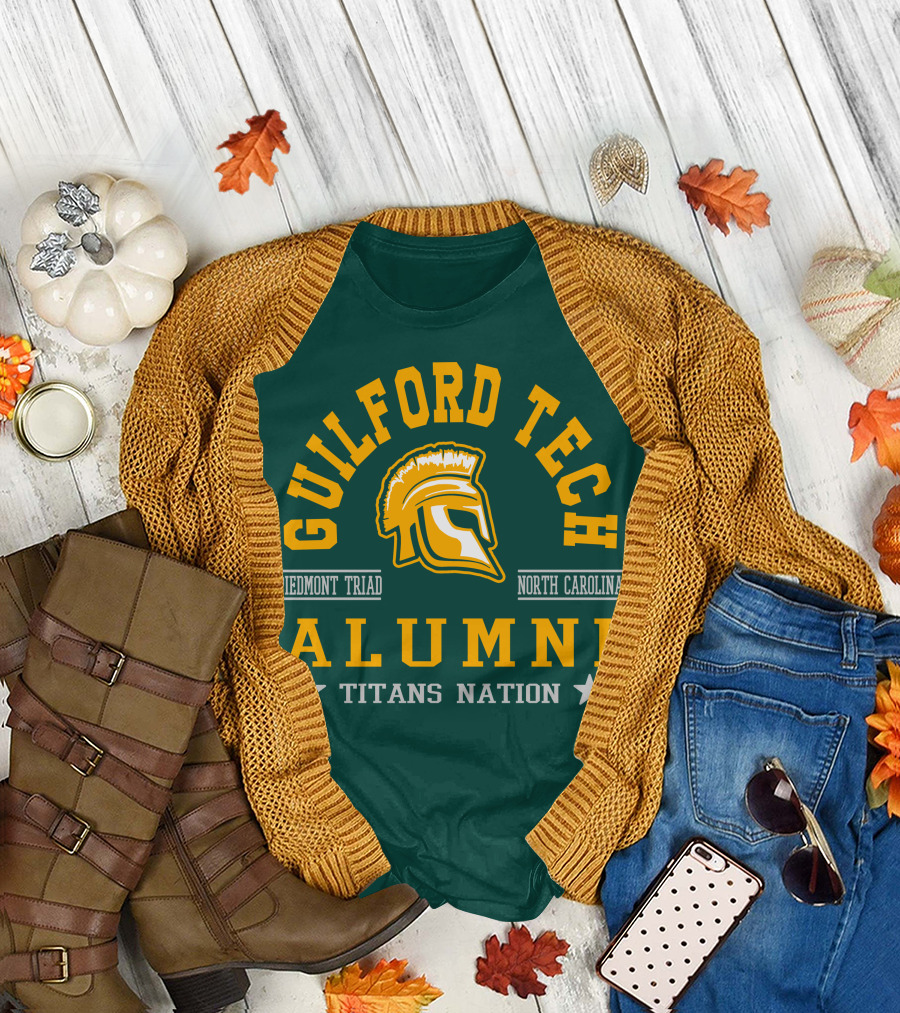 Guilford Tech Alumni Titans Nation Piedmont Triad North Carolina T-Shirt