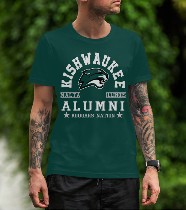 Kishwaukee College Alumni Malta Illinois Kougars Nation T-Shirt