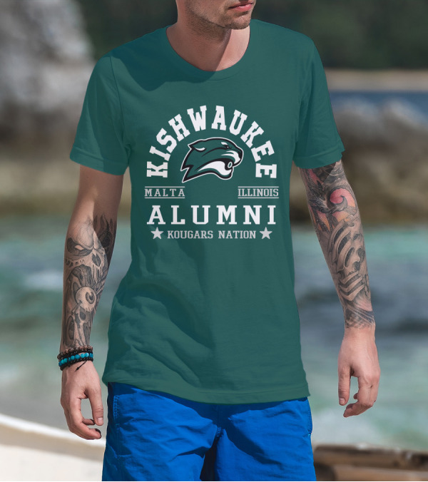 Kishwaukee College Alumni Malta Illinois Kougars Nation T-Shirt