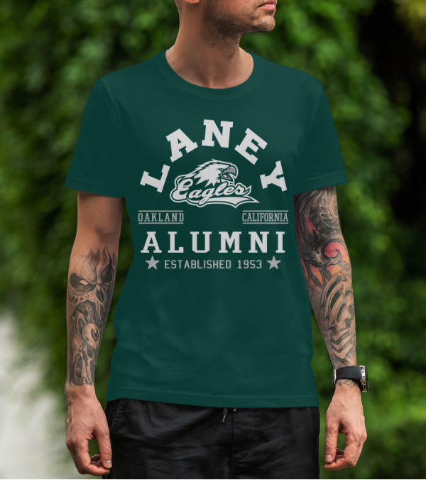 Laney Eagles Alumni Oakland California Established 1953 T-Shirt