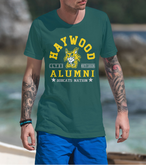 HAYWOOD ALUMNI CLYDE NORTH CAROLINA BOBCATS NATION T-Shirt