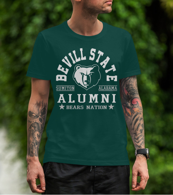Bevill State College Alumni Bears Nation Sumiton Alabama T-Shirt