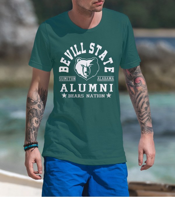 Bevill State College Alumni Bears Nation Sumiton Alabama T-Shirt