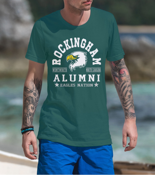 Rockingham Wentworth North Carolina Alumni Eagles Nation T-Shirt