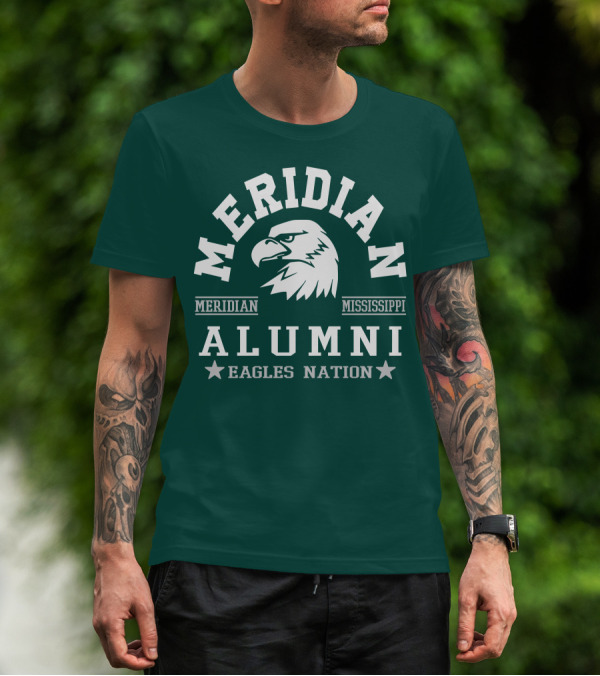 Meridian Mississippi Alumni Eagles Nation T-Shirt