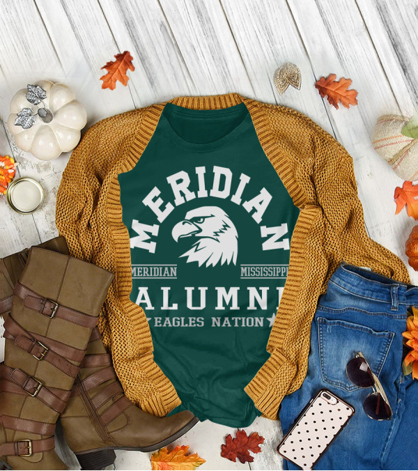 Meridian Mississippi Alumni Eagles Nation T-Shirt