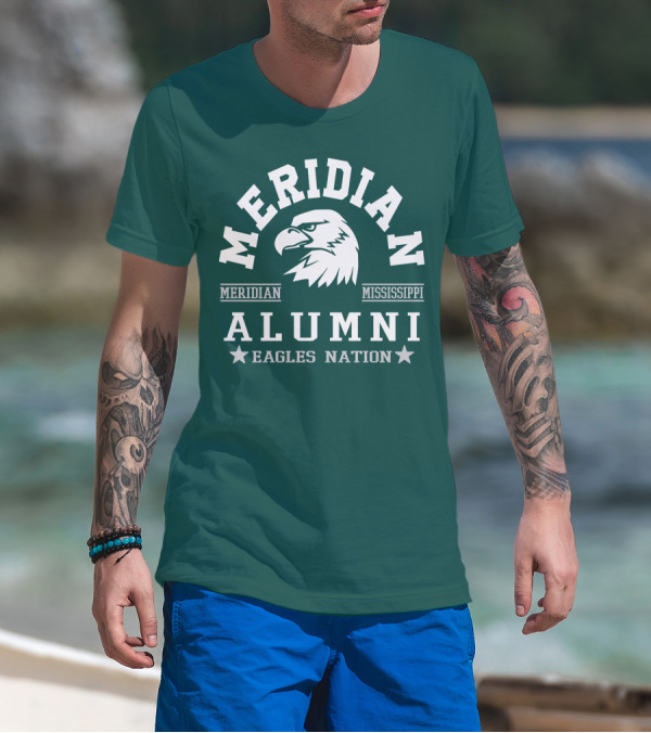 Meridian Mississippi Alumni Eagles Nation T-Shirt