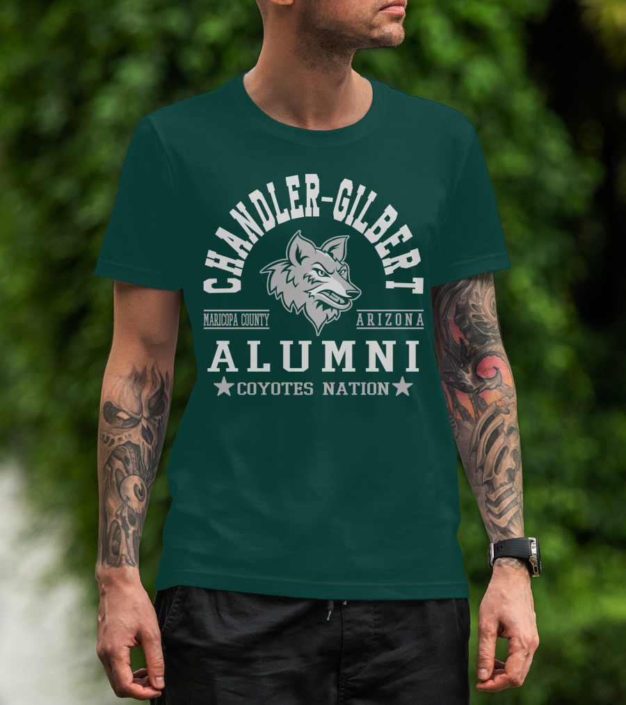 CHANDLER-GILBERT MARICOPA COUNTY ARIZONA ALUMNI COYOTES NATION T-Shirt