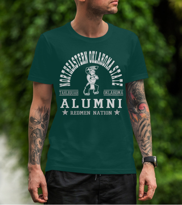 Northeastern Oklahoma State Alumni Tahlequah Oklahoma Redmen Nation T-Shirt