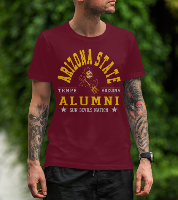 Arizona State Alumni Sun Devils Nation Tempe Arizona T-Shirt