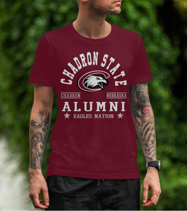 Chadron State Nebraska Alumni Eagles Nation T-Shirt