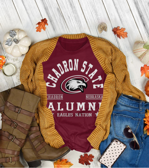Chadron State Nebraska Alumni Eagles Nation T-Shirt