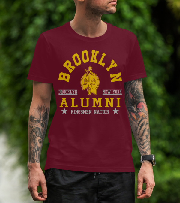 Brooklyn New York Alumni Kingsmen Nation T-Shirt