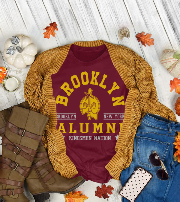 Brooklyn New York Alumni Kingsmen Nation T-Shirt