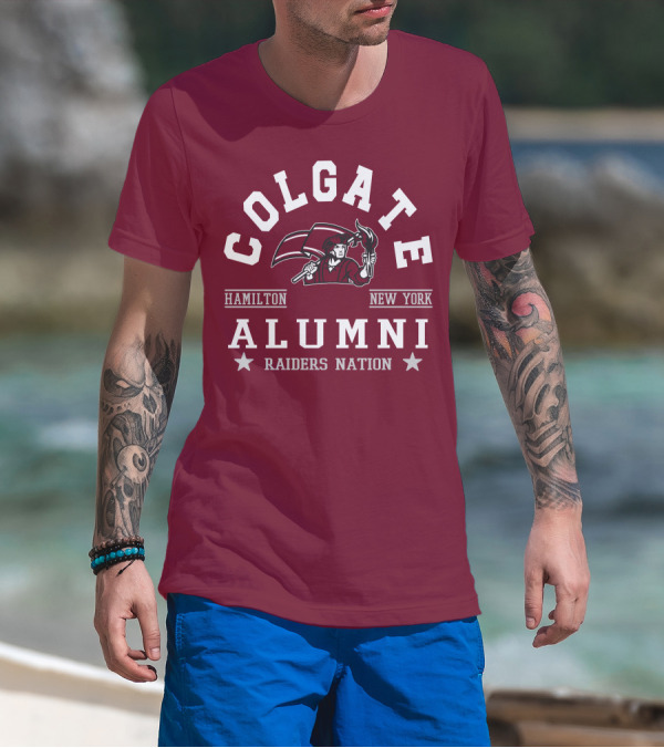 Colgate Alumni Raiders Nation Hamilton New York T-Shirt