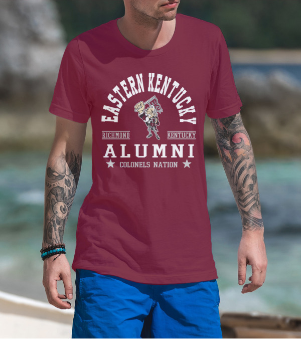 Eastern Kentucky Alumni Colonels Nation Richmond Kentucky T-Shirt
