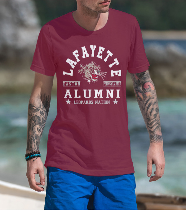 Lafayette College Alumni Leopards Nation Easton Pennsylvania T-Shirt