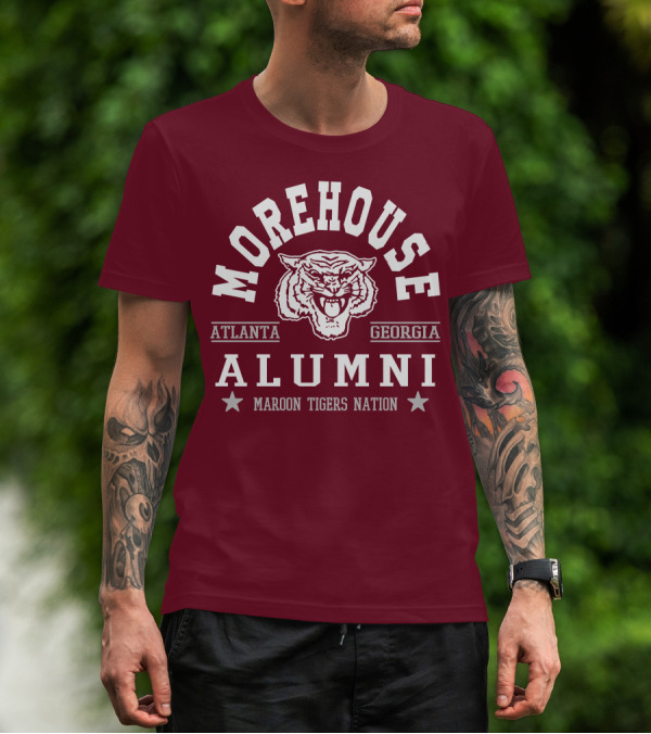 Morehouse College Alumni Maroon Tigers Nation Atlanta Georgia T-Shirt